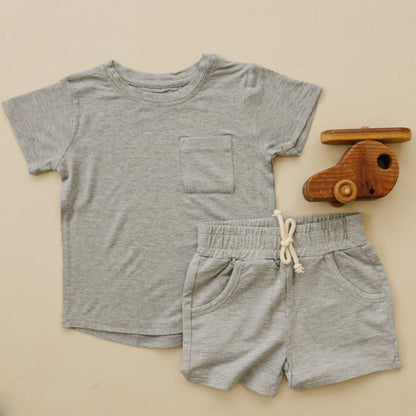 Bamboo Pocket Tee by Little Joy Co., product view 3