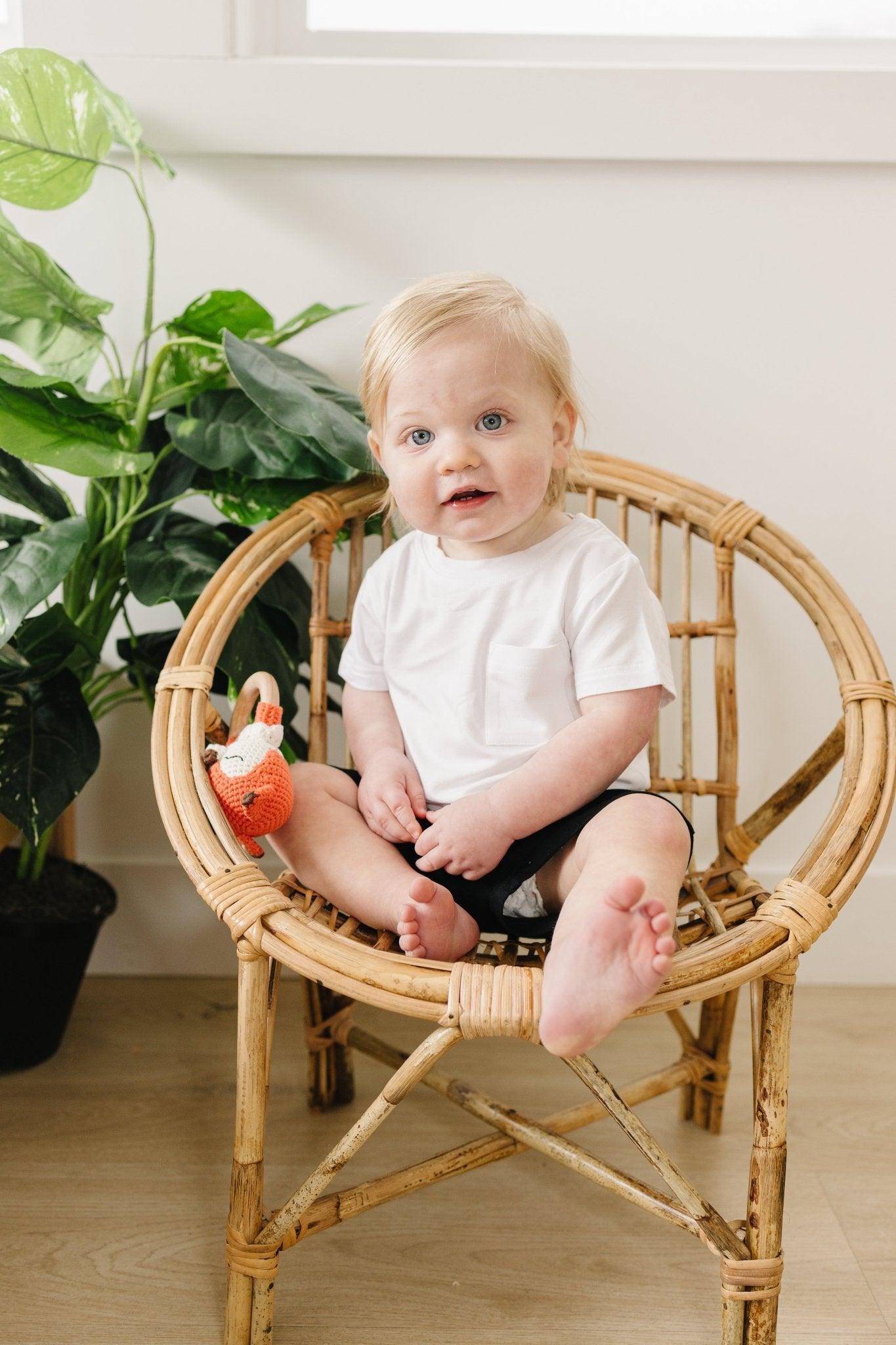Bamboo Pocket Tee by Little Joy Co., product view 9