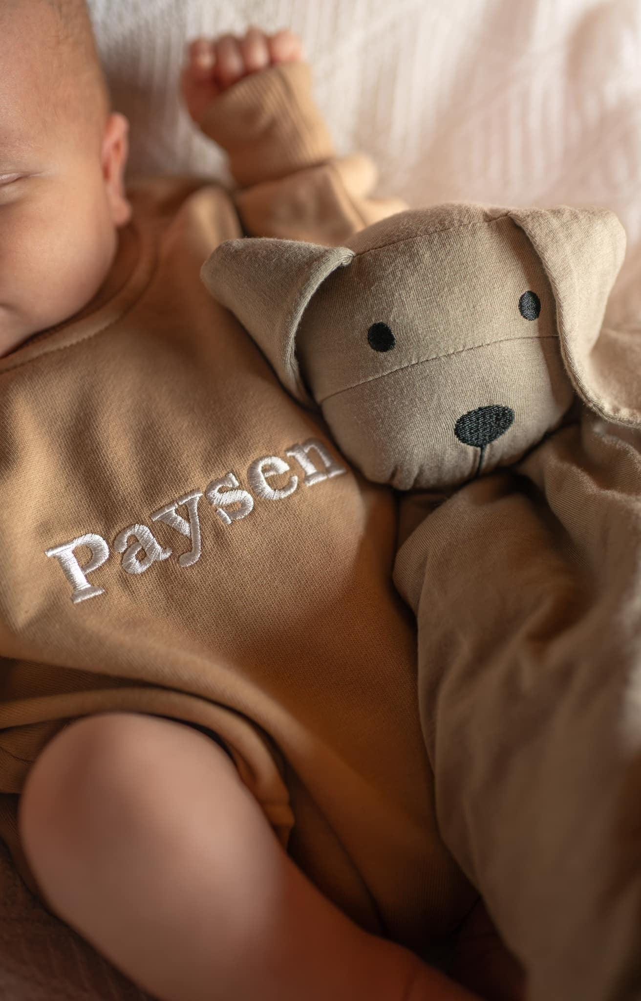 Cuddle Pup Bamboo Puppy Lovey by Little Joy Co., product view 8