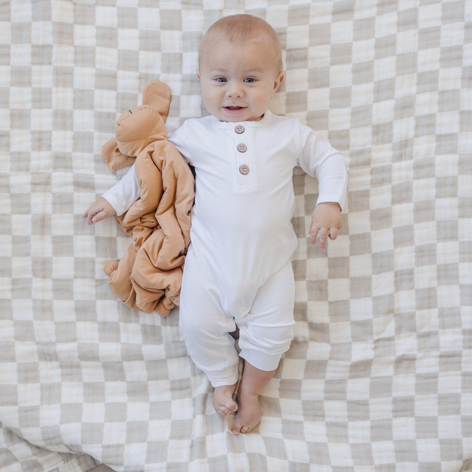 Cuddle Pup Bamboo Puppy Lovey by Little Joy Co., product view 9