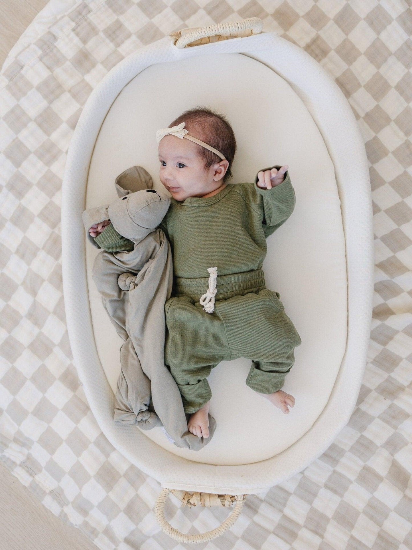 Cuddle Pup Bamboo Puppy Lovey by Little Joy Co., product view 11