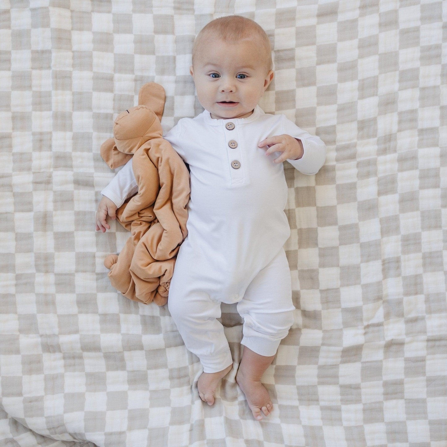 Cuddle Pup Bamboo Puppy Lovey by Little Joy Co., product view 7