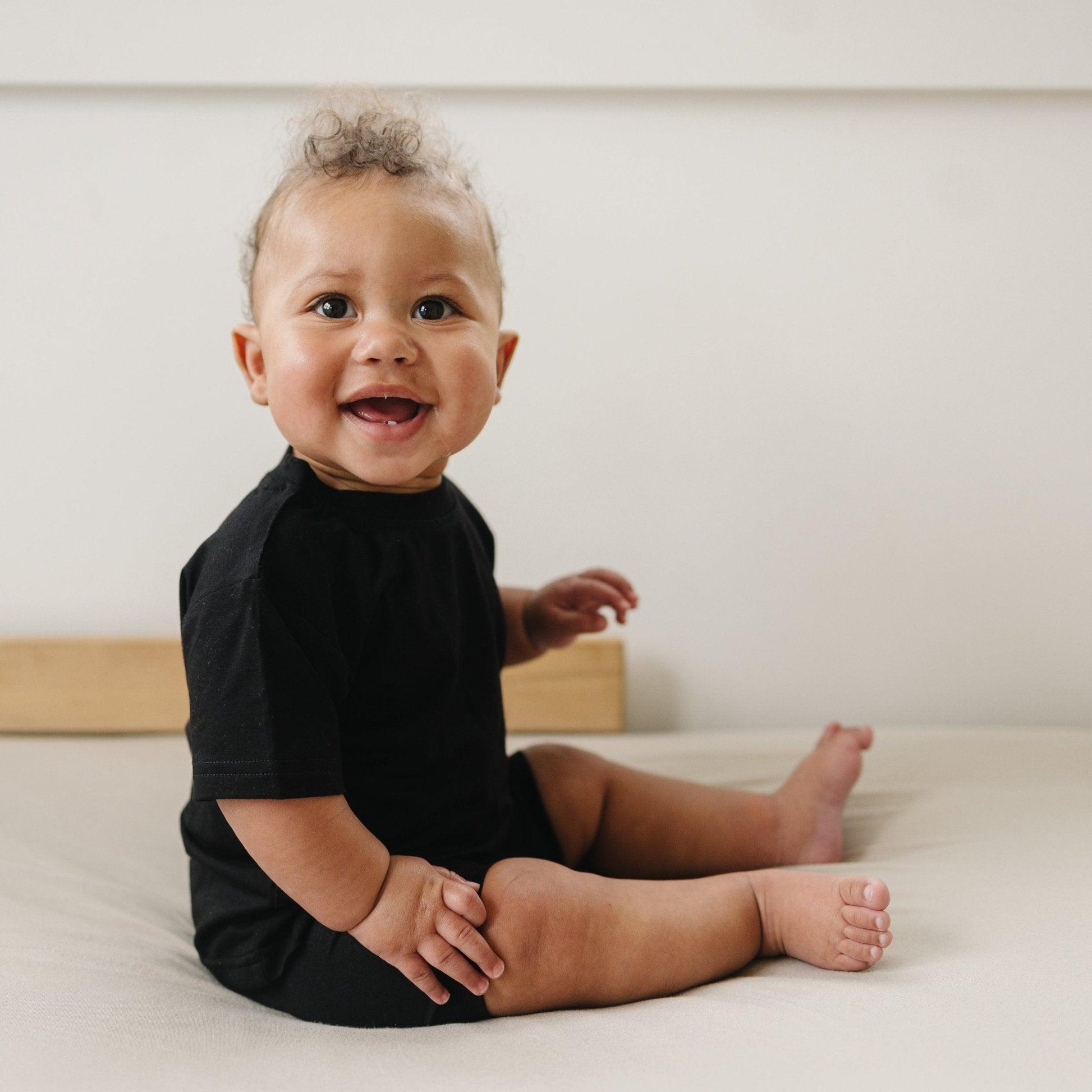 Bamboo Tee & Bike Shorts - sold as separates by Little Joy Co., product view 14