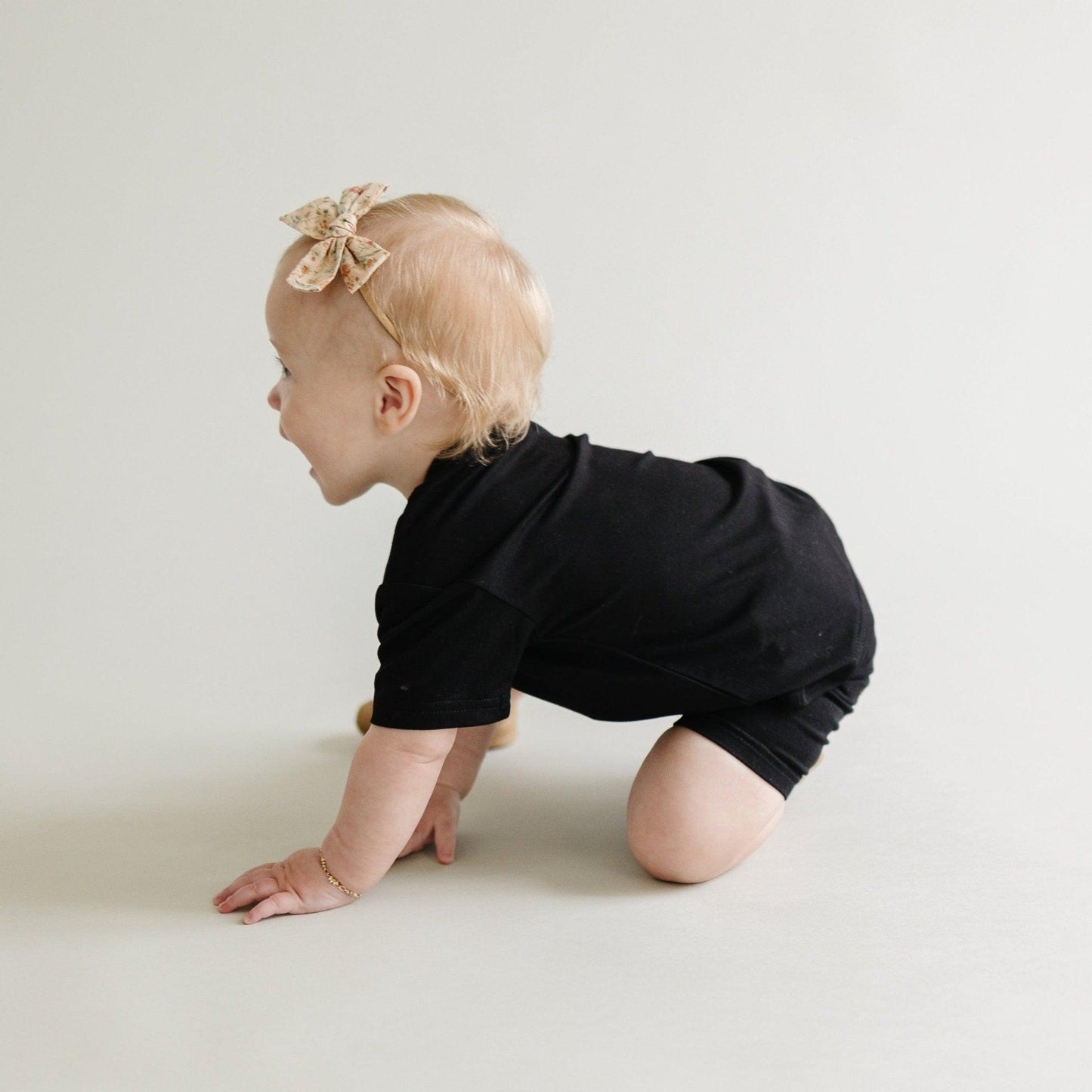 Bamboo Tee & Bike Shorts - sold as separates by Little Joy Co., product view 20