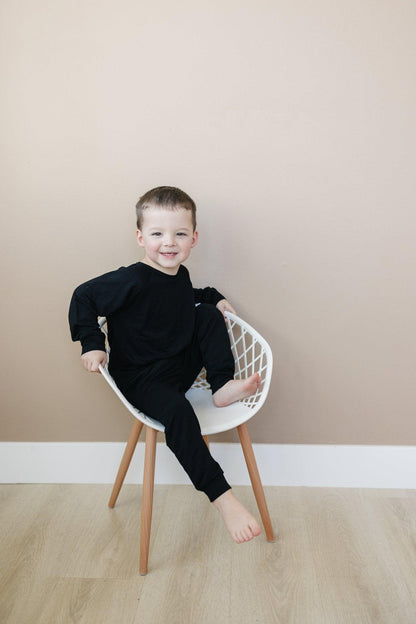 Bamboo Terry Crewneck Sweatshirt by Little Joy Co., product view 6