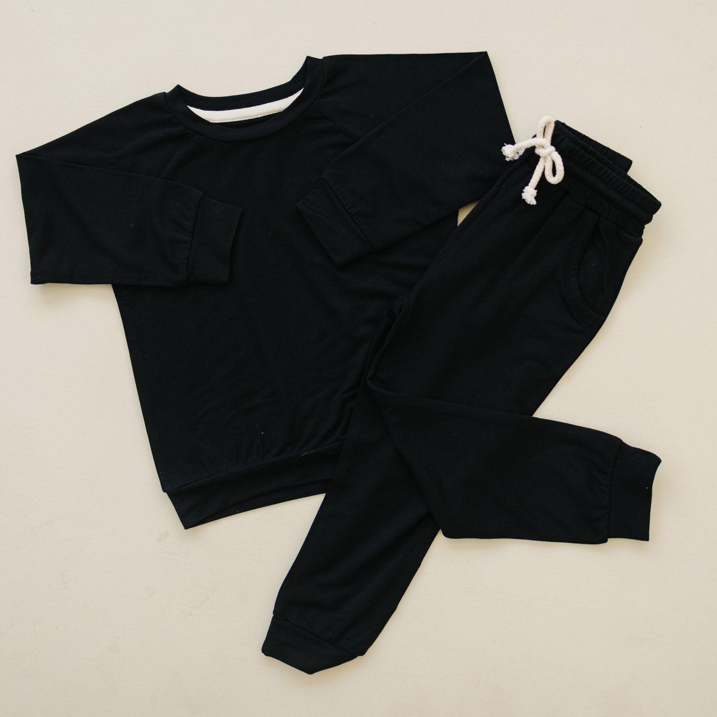 Bamboo Terry Joggers by Little Joy Co., product view 3
