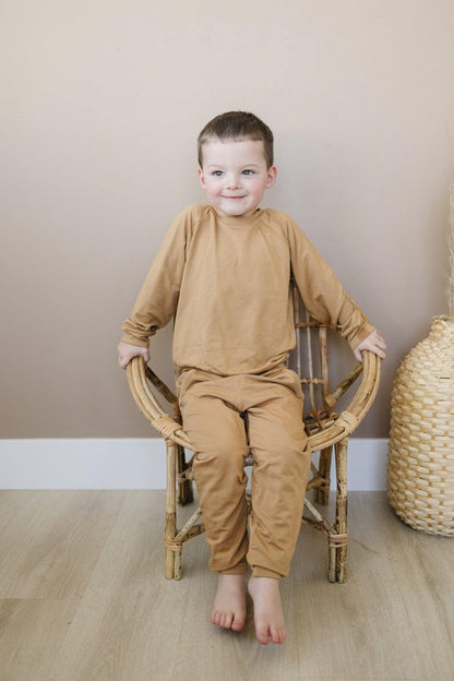Bamboo Terry Joggers by Little Joy Co., product view 9