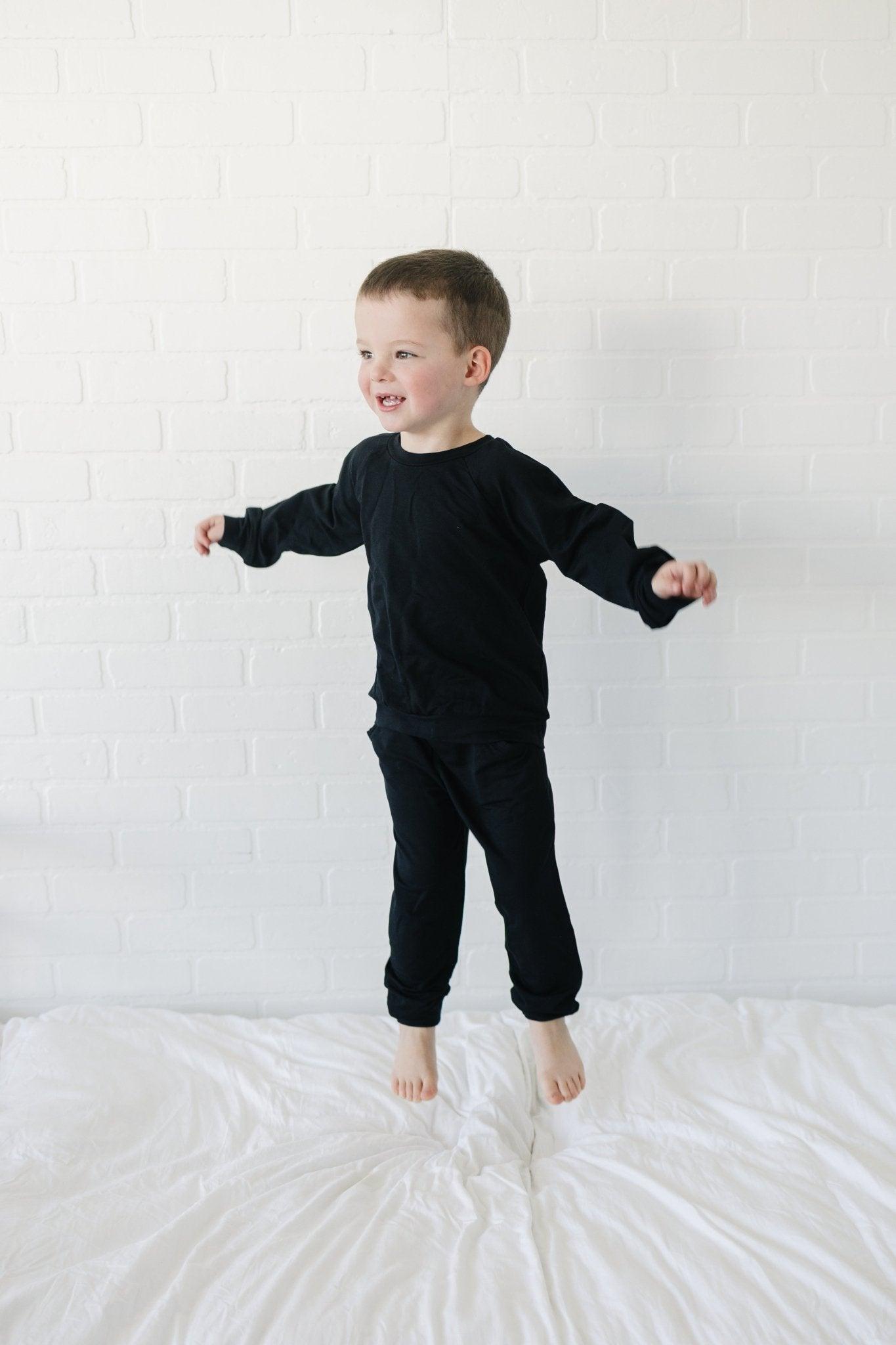 Bamboo Terry Joggers by Little Joy Co., product view 7