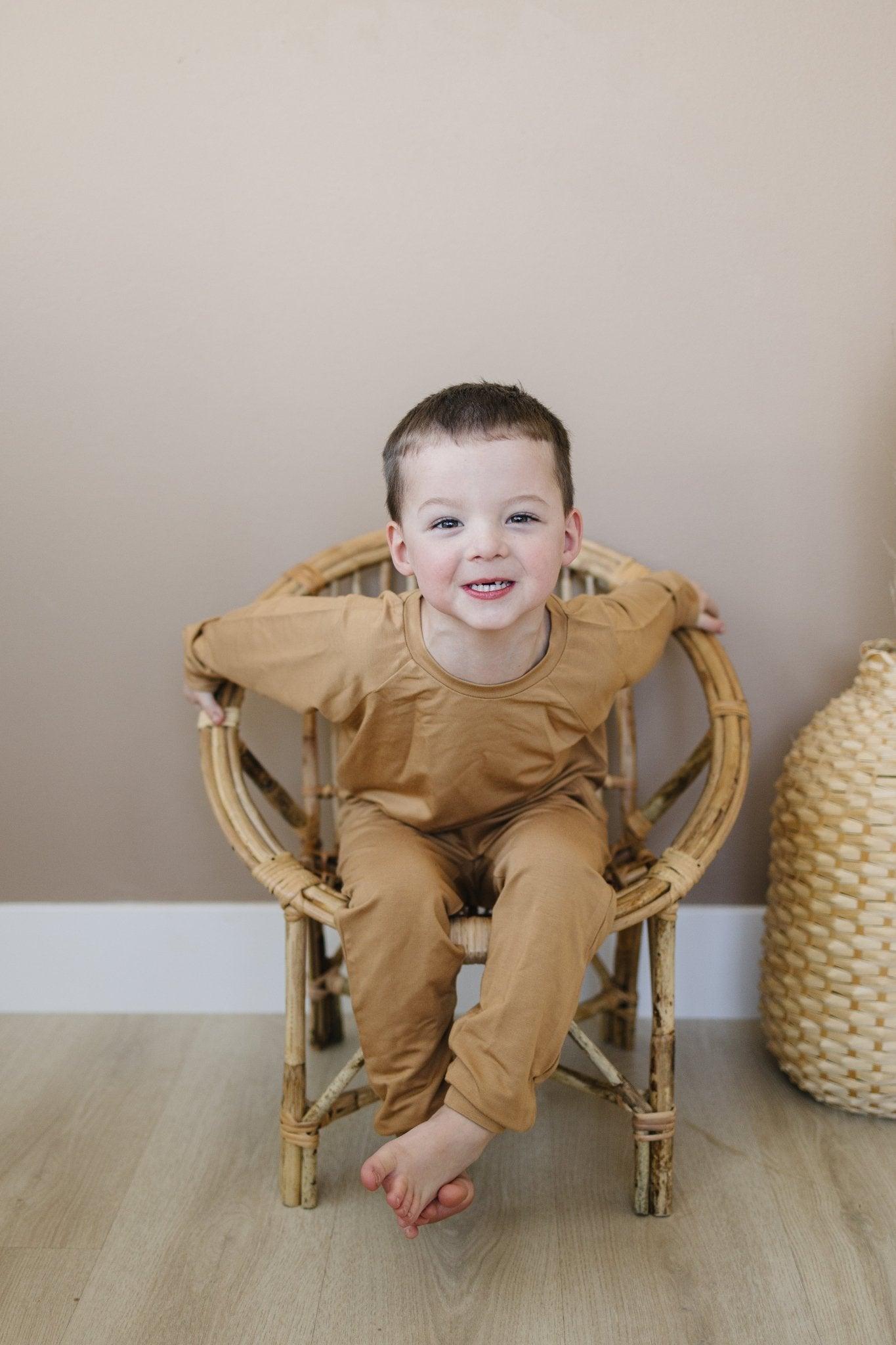 Bamboo Terry Joggers by Little Joy Co., product view 8