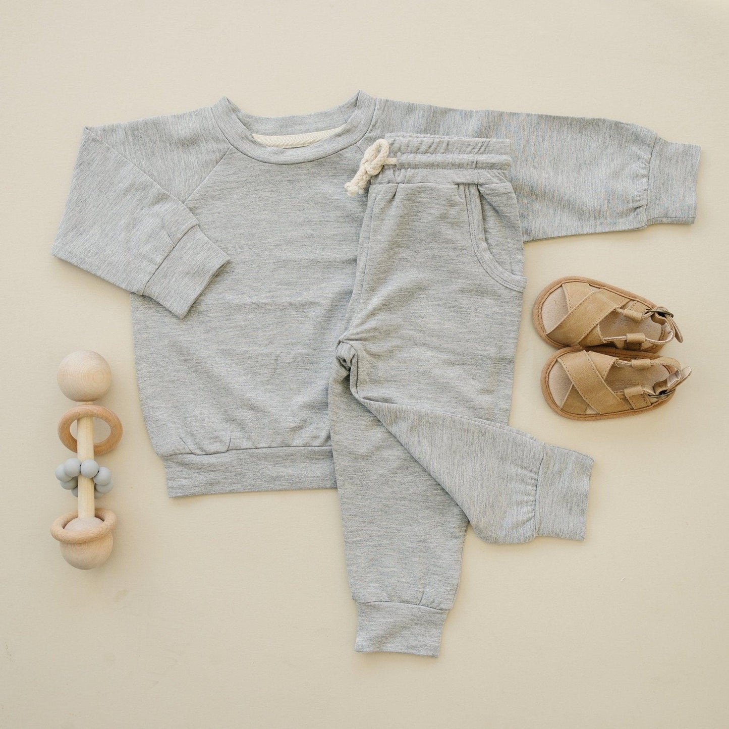 Bamboo Terry Joggers by Little Joy Co.