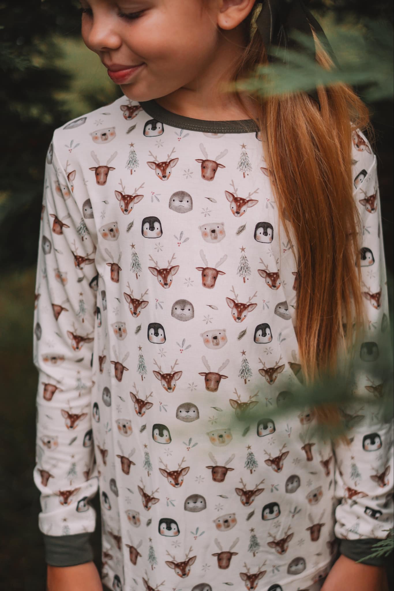 North Pole Pals 2pc Bamboo Pajamas by Little Joy Co., product view 4