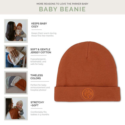 Baby Beanies - 2-Pack by Parker Baby Co., product view 3