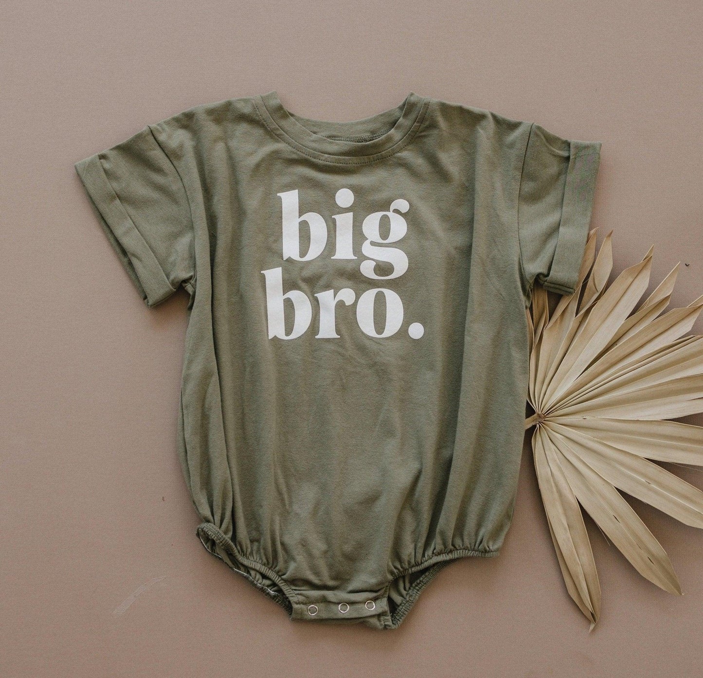Big Bro T-Shirt Romper - more colors by Little Joy Co.