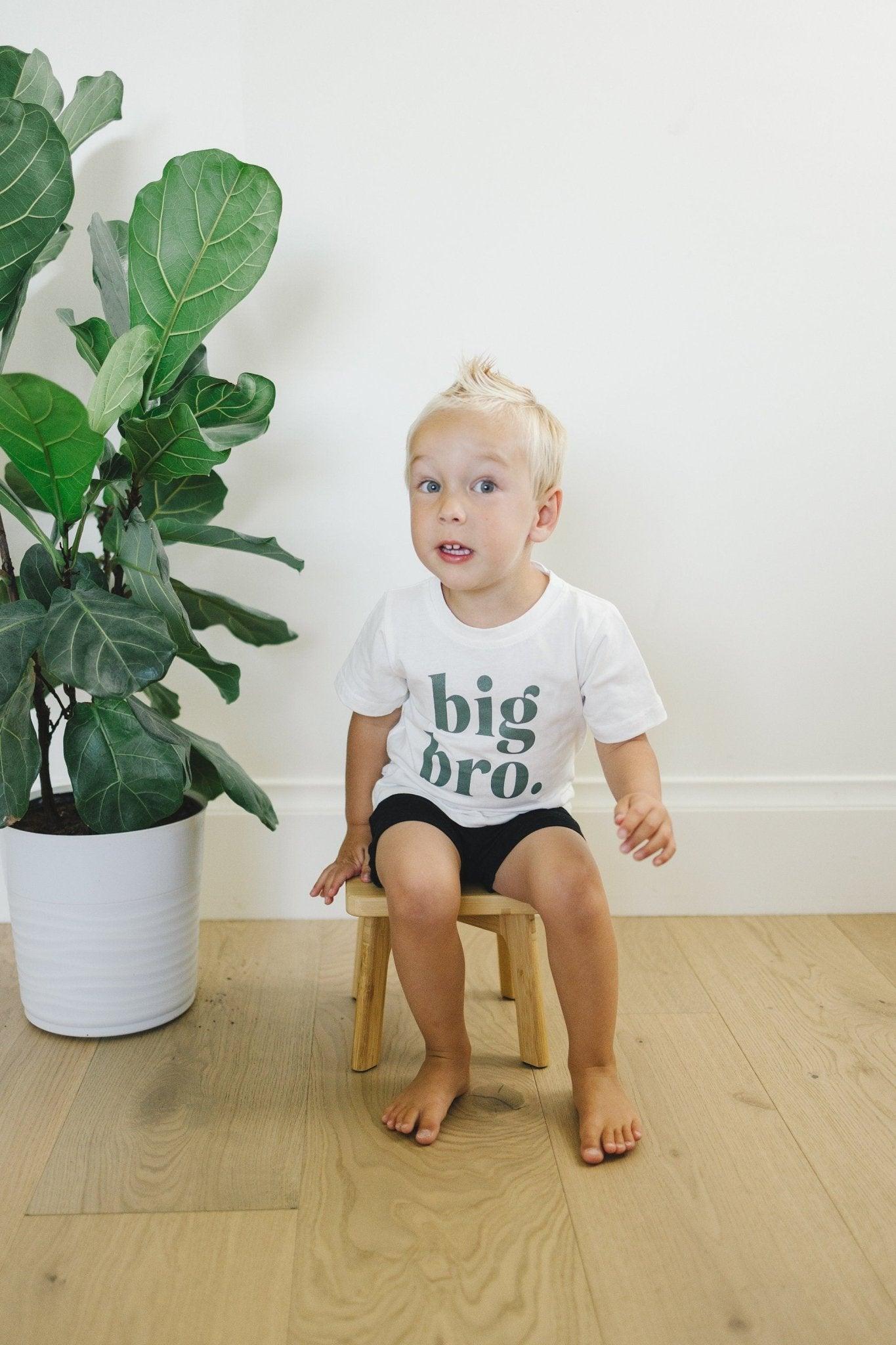 Big Bro Tee - more colors by Little Joy Co., product view 2