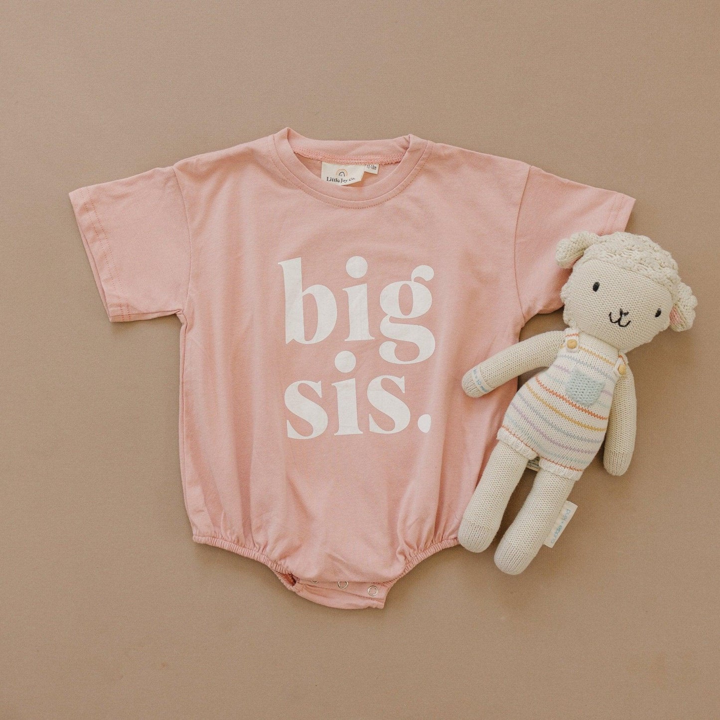 Big Sis Bubble Romper - more colors by Little Joy Co.