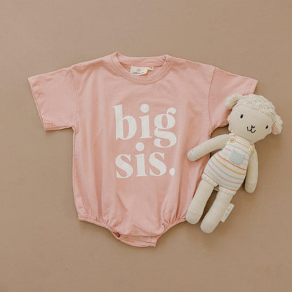 Big Sis Bubble Romper - more colors by Little Joy Co.