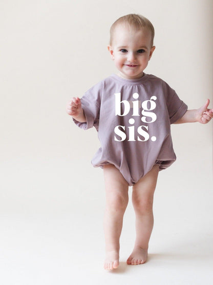 Big Sis Bubble Romper - more colors by Little Joy Co., product view 7