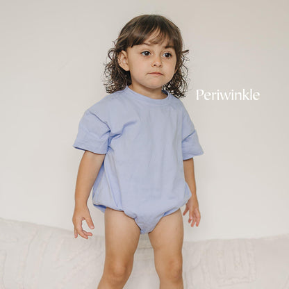 Big Sis Bubble Romper - more colors by Little Joy Co., product view 10