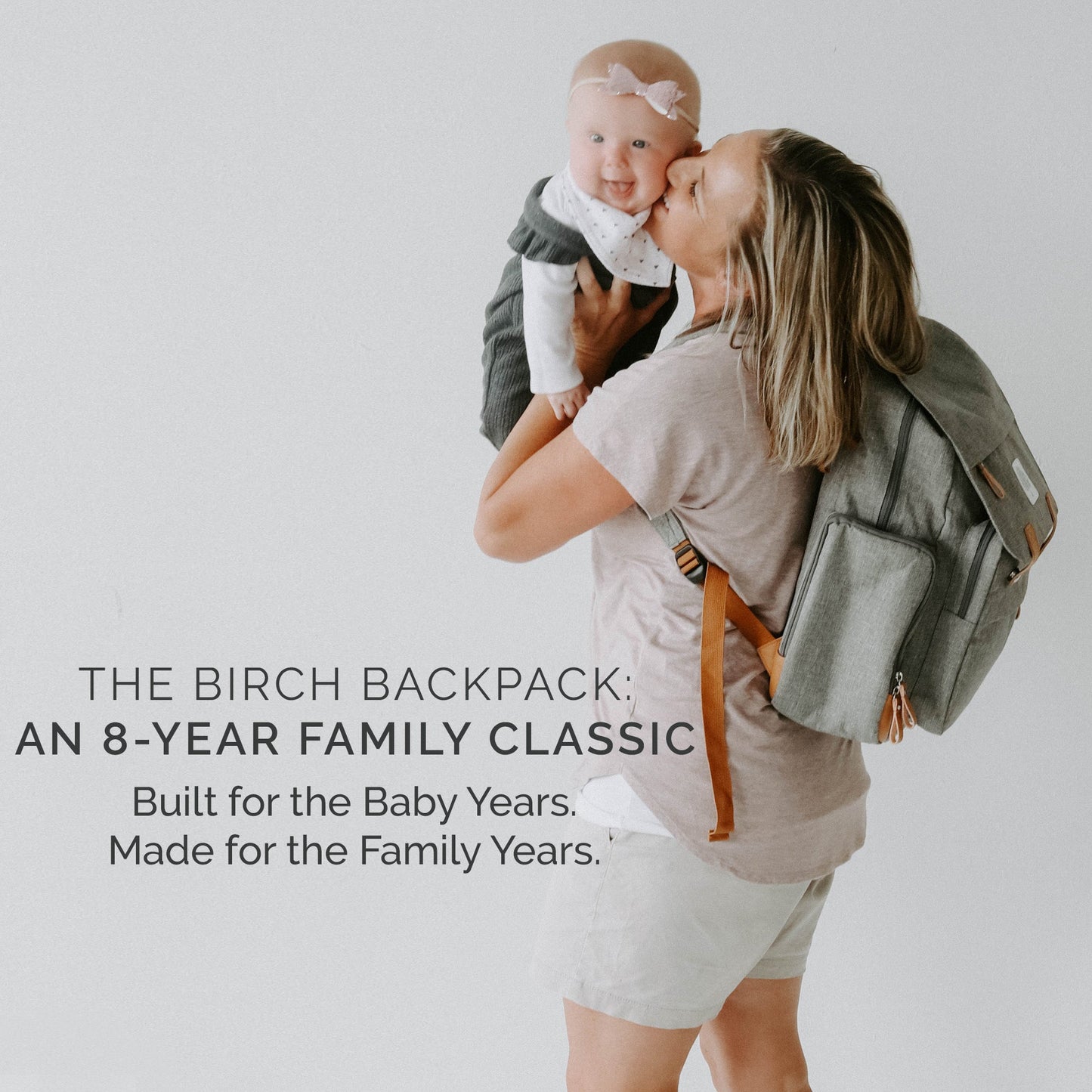Birch Bag - Diaper Backpack by Parker Baby Co., product view 12