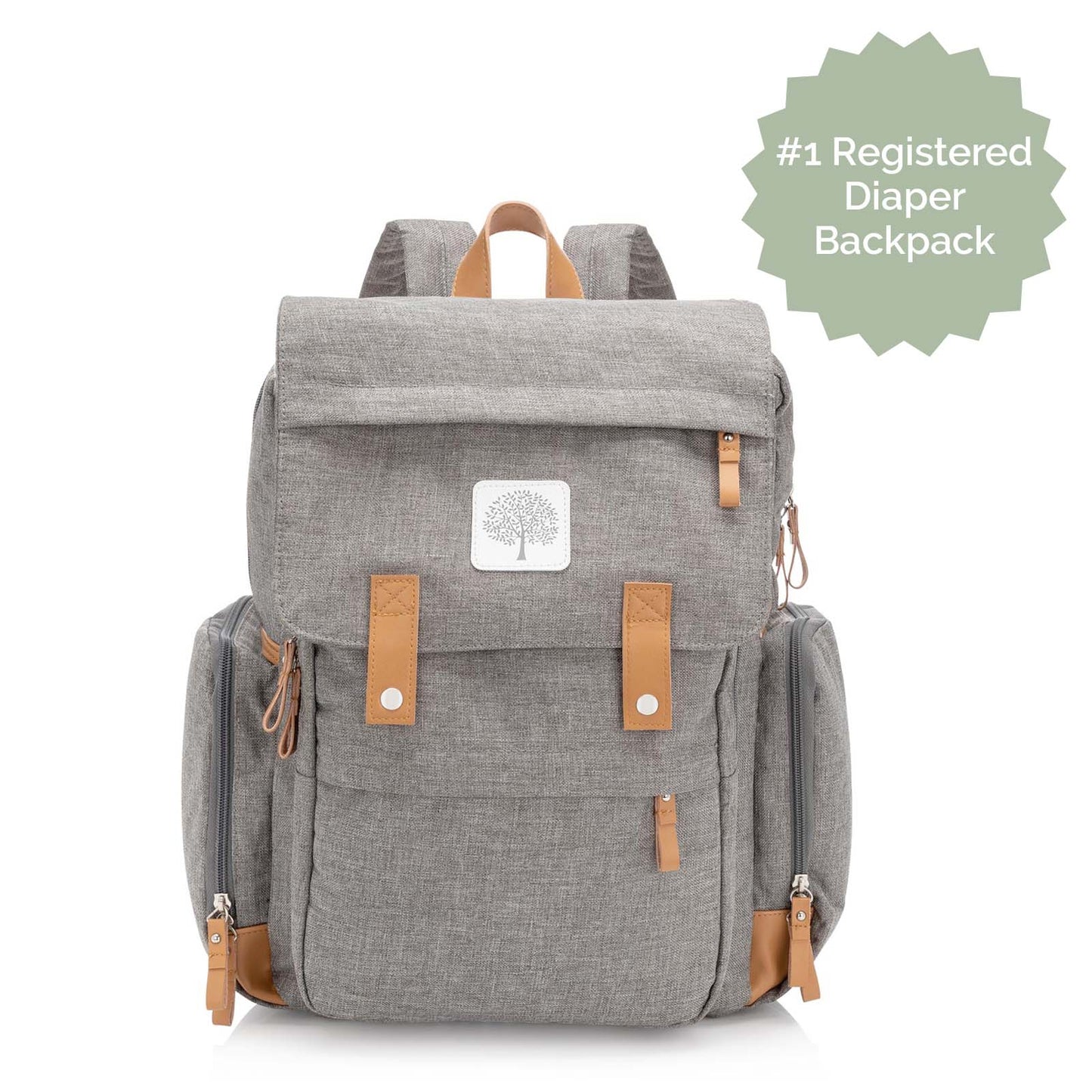 Birch Bag - Diaper Backpack by Parker Baby Co., product view 21