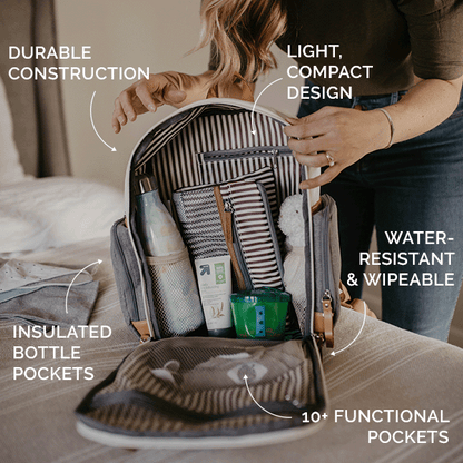 Birch Bag Mini - Diaper Backpack by Parker Baby Co., product view 11