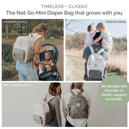 Birch Bag Mini - Diaper Backpack by Parker Baby Co., product view 5