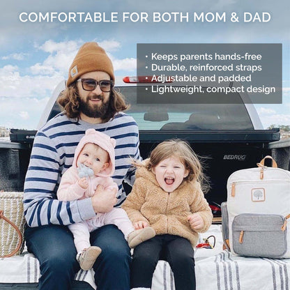 Birch Bag Mini - Diaper Backpack by Parker Baby Co., product view 8