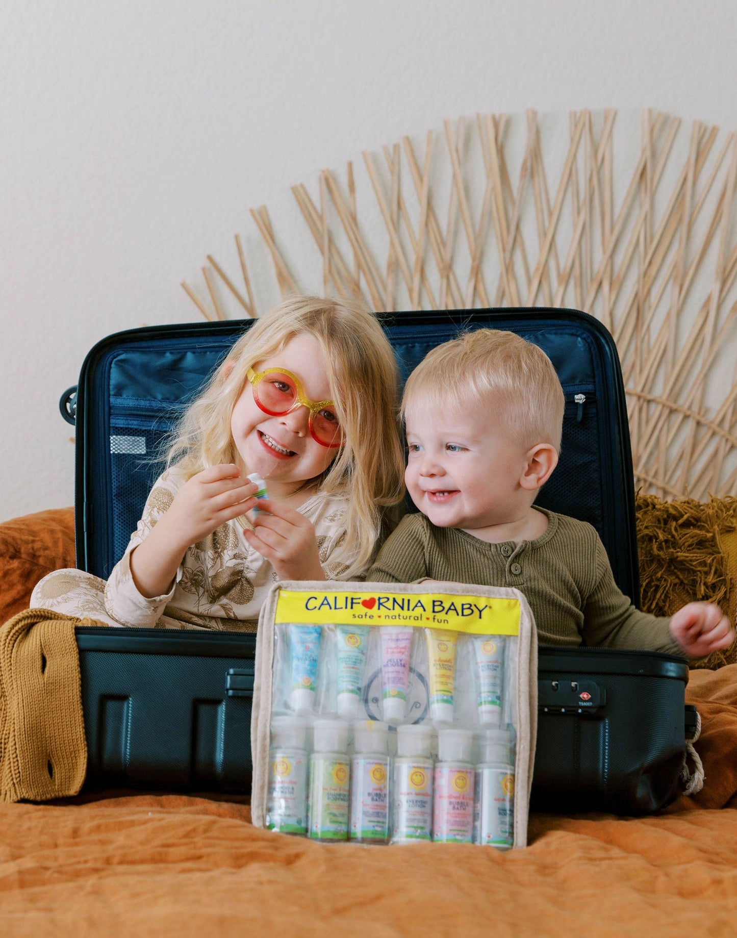 100% Plant-based Collection™ Deluxe Travel Set by California Baby, product view 5