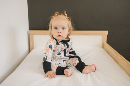 Boo Bash Halloween Bamboo Zippy Romper Pajamas *Newborn & 0-3 months only by Little Joy Co., product view 3