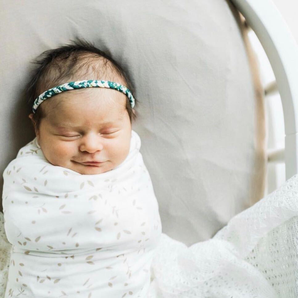 Wildflower Set - Braided Headbands - 10 Pack by Parker Baby Co., product view 4