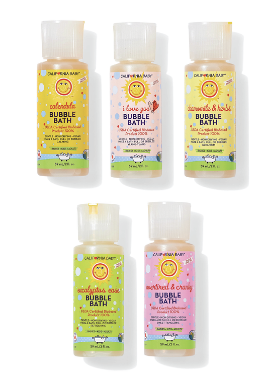 Bubble Bath Scent Sampler by California Baby, product view 2