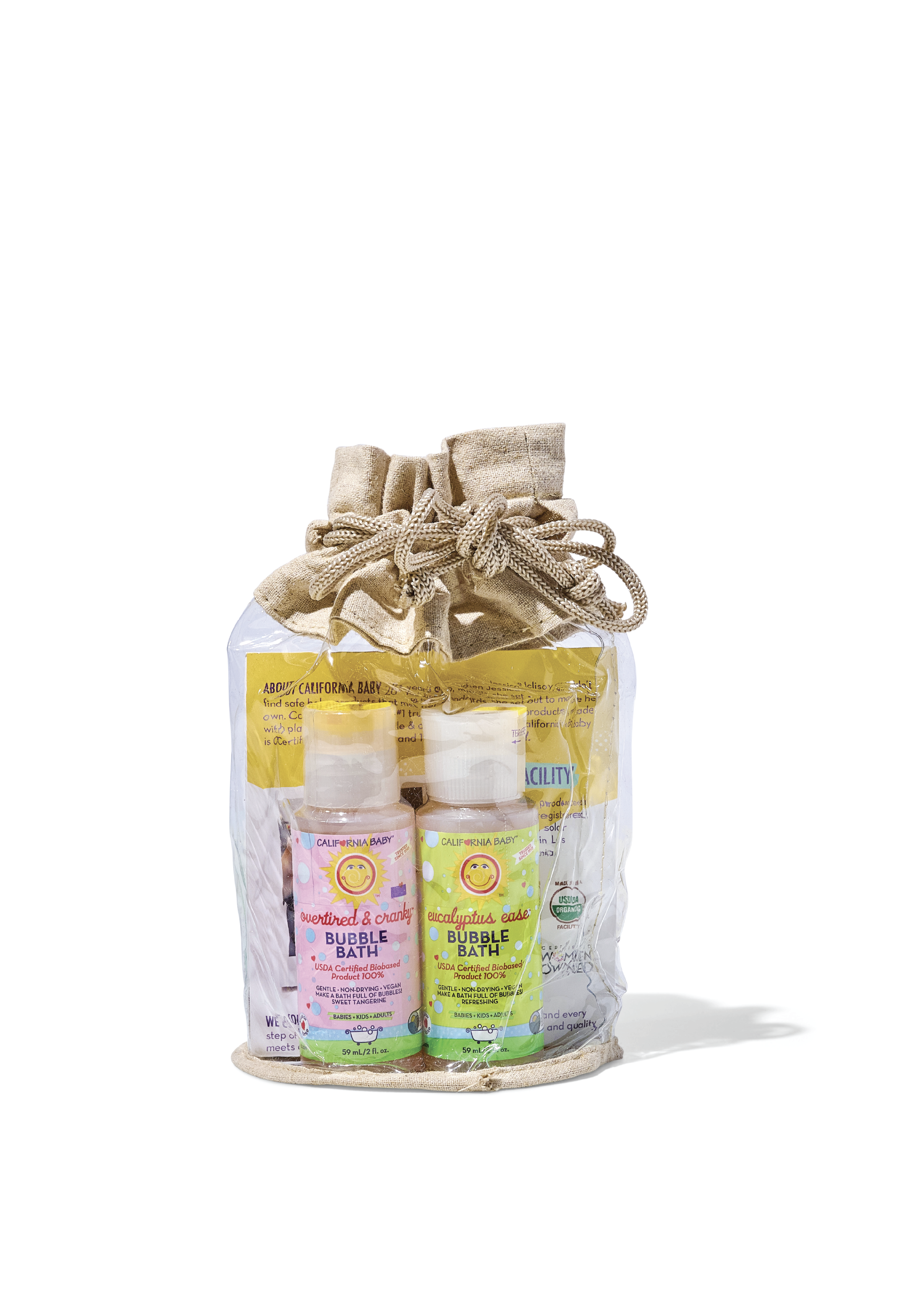 Bubble Bath Scent Sampler by California Baby, product view 3
