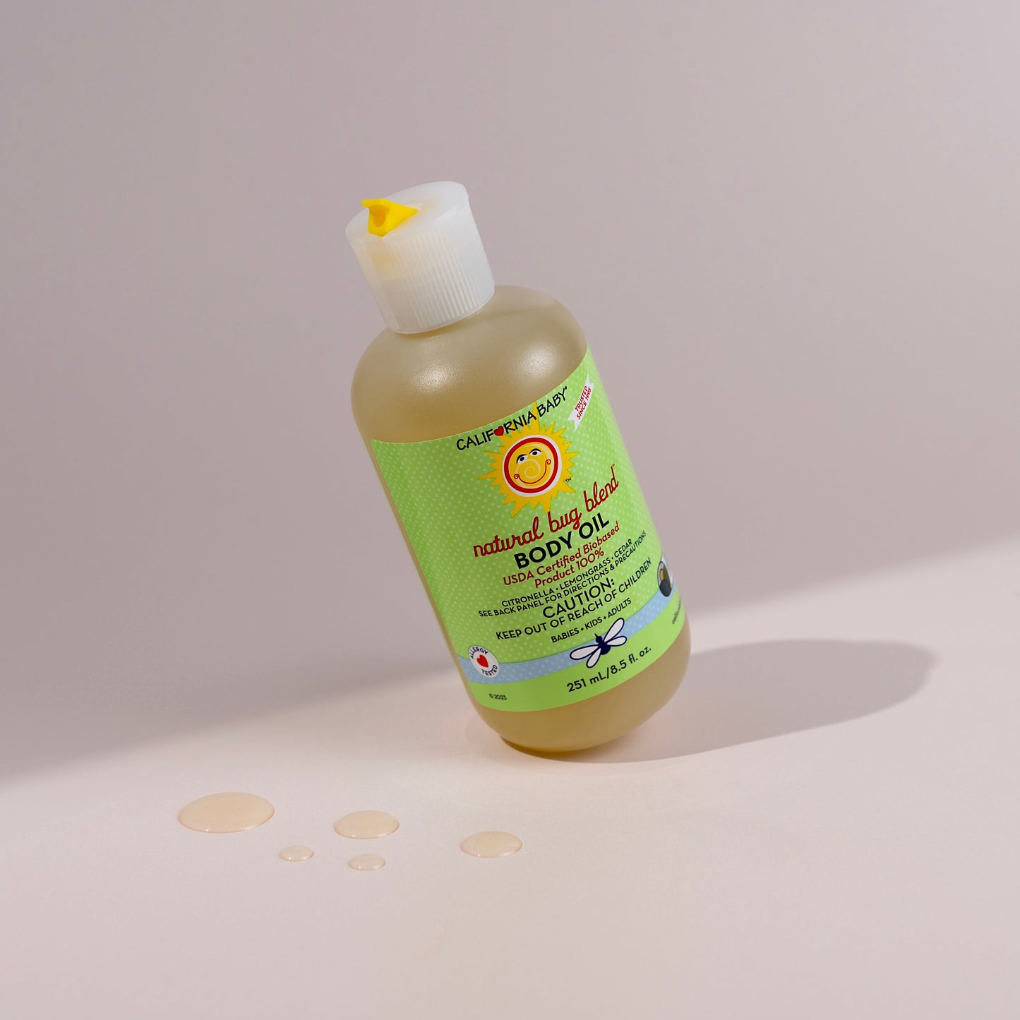 Natural Bug Blend™ Body Oil by California Baby, product view 6
