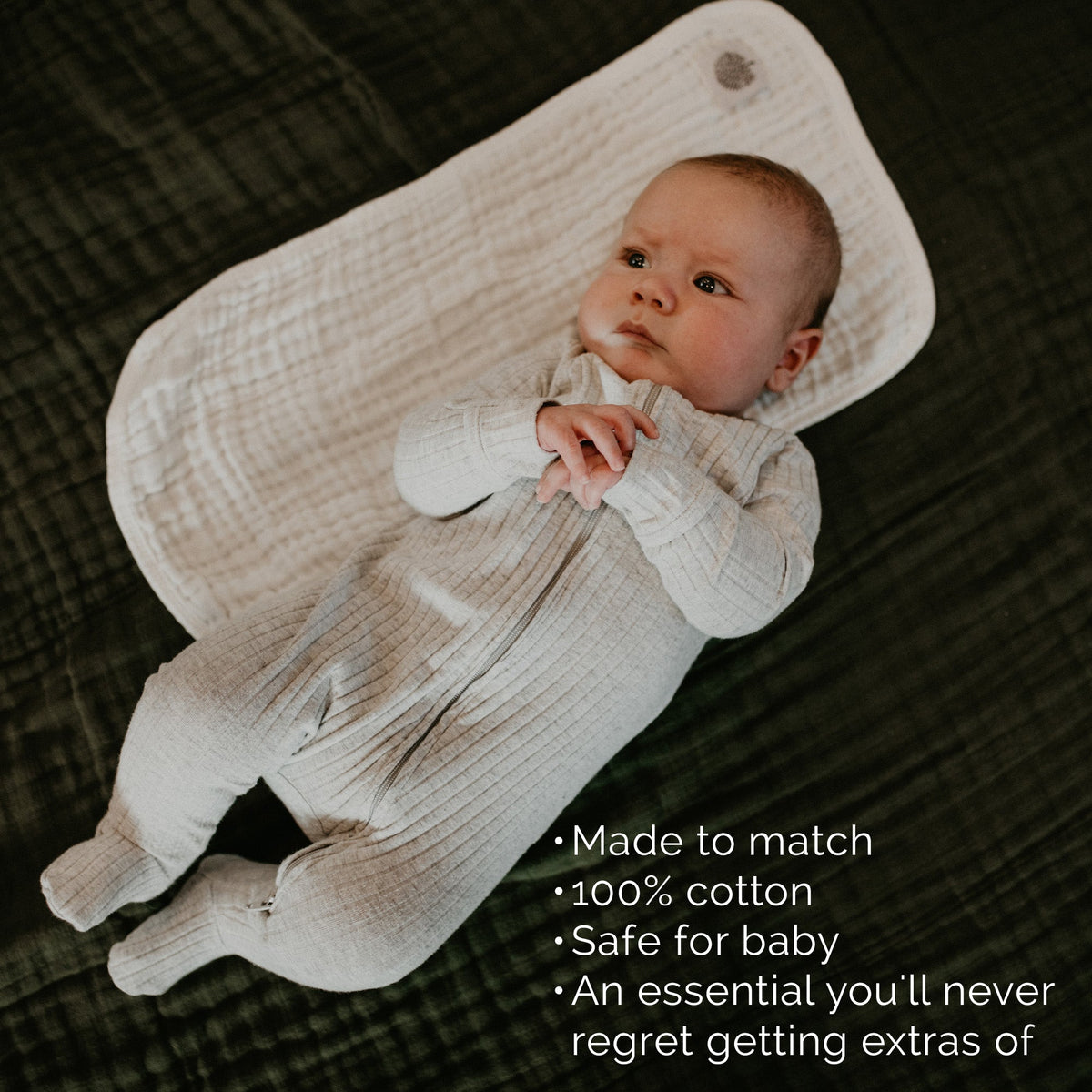 Butterfly Set - Muslin Burp Cloths (4 Pack)