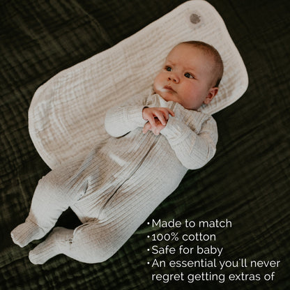 Cloud Set - Muslin Burp Cloths (4 Pack)