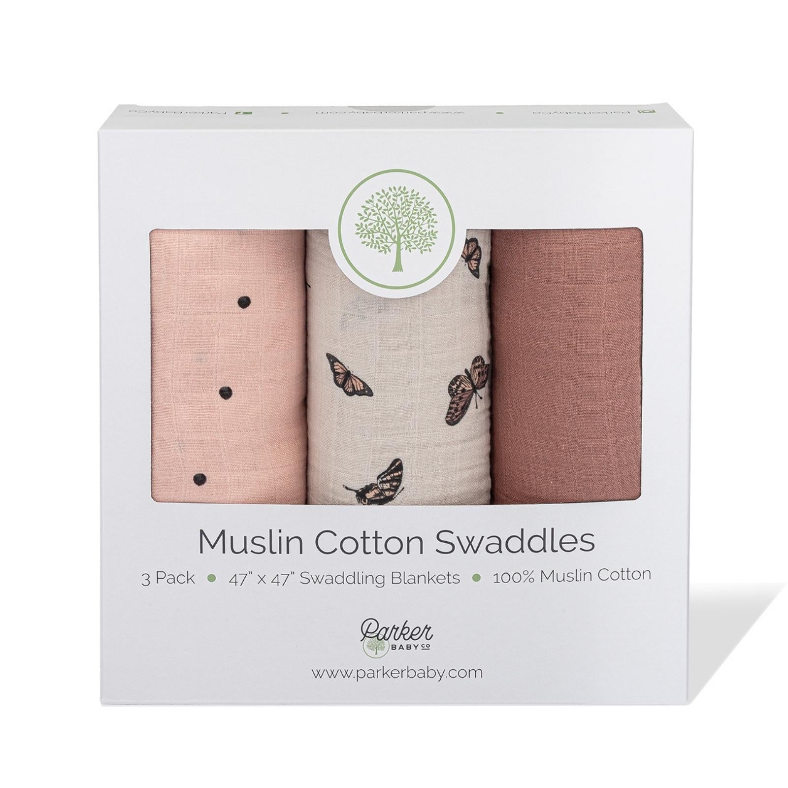 Butterfly Swaddle Set by Parker Baby Co., product view 10
