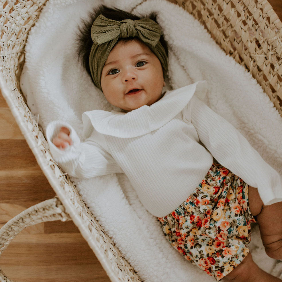Matilda Set - Cable Knit Knotted Headbands - 5 Pack by Parker Baby Co., product view 5