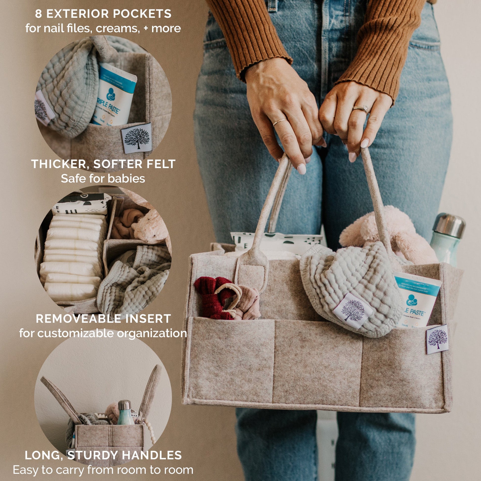 Diaper Caddy by Parker Baby Co., product view 8