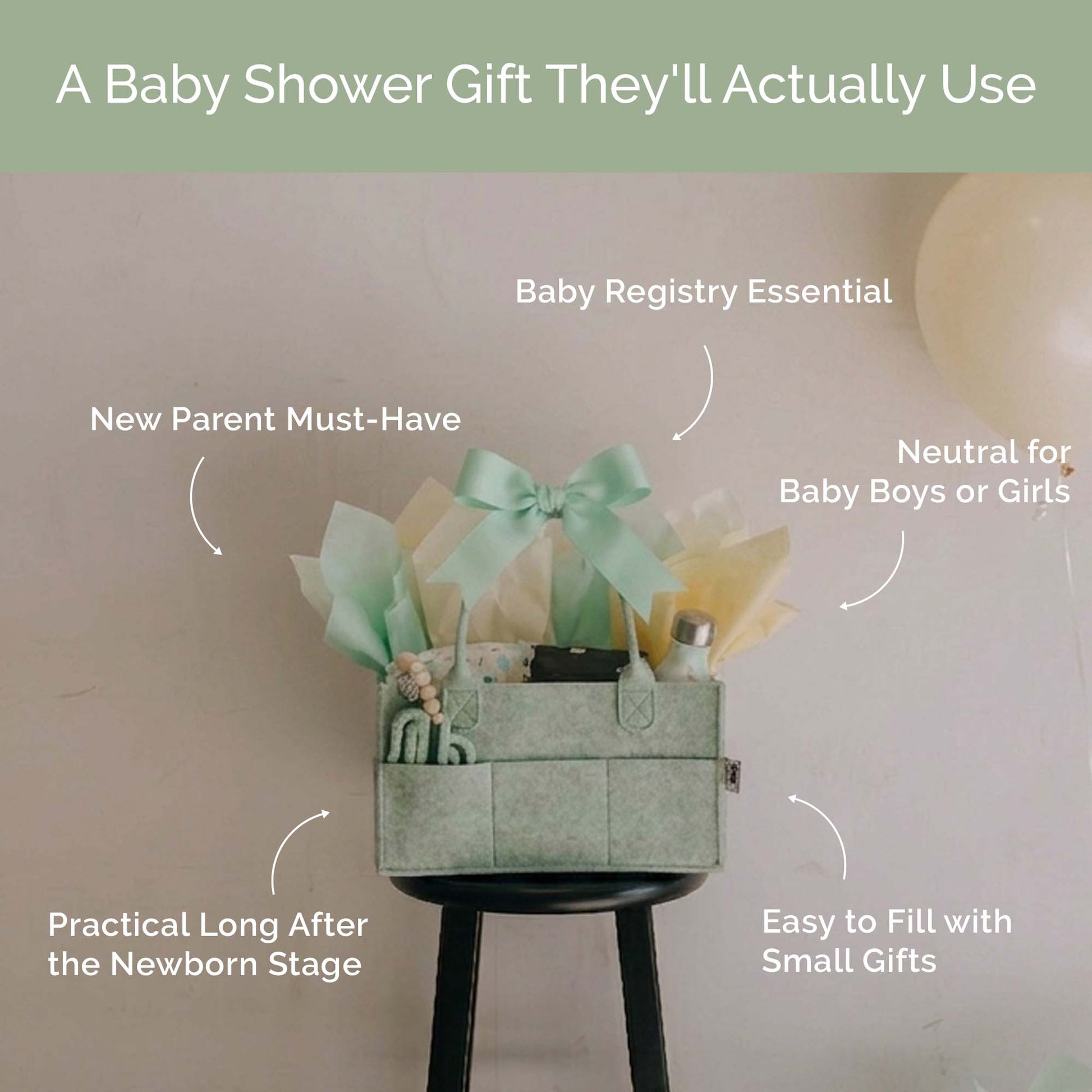 Diaper Caddy by Parker Baby Co., product view 7