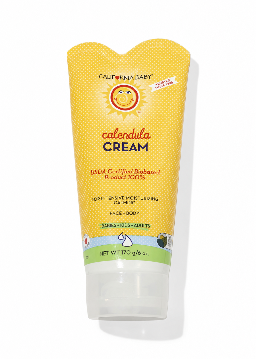California Baby Calendula Cream, 6 oz (170 g) tube