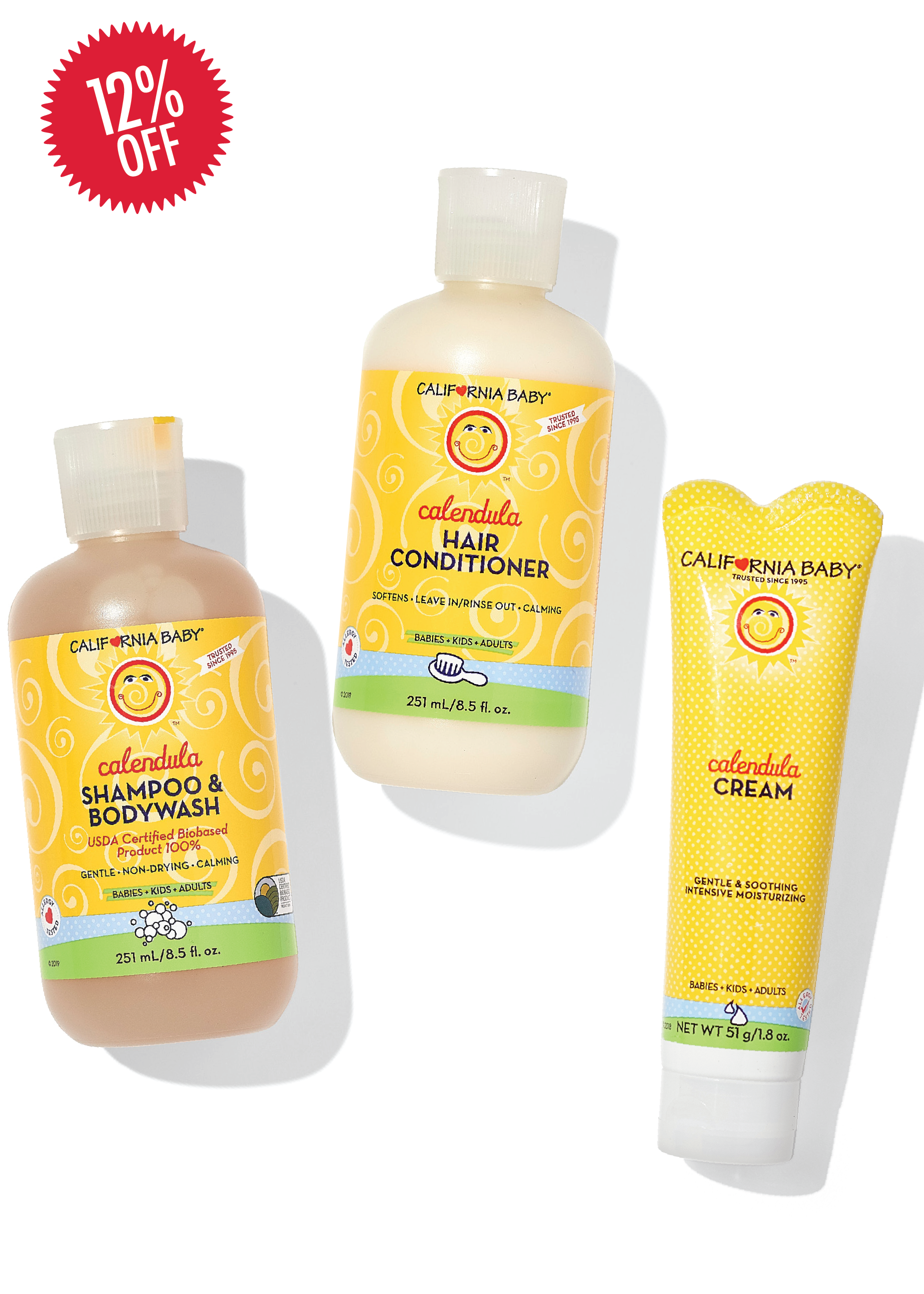 Calendula™ Soothing Bath Essentials by California Baby, product view 2