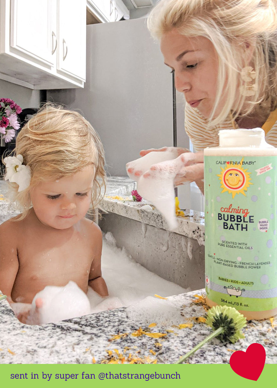 Calming™ Bubble Bath by California Baby, product view 6