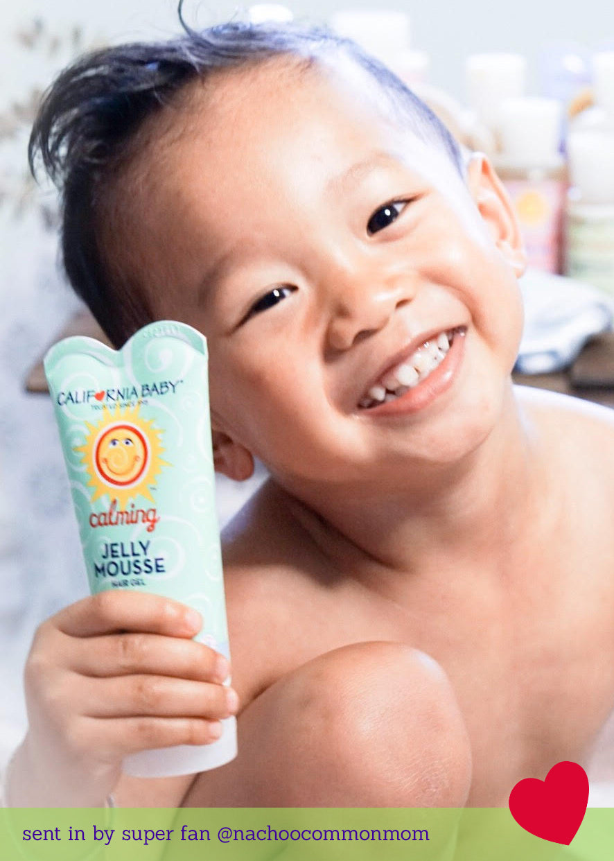Calming™ Jelly Mousse Hair Gel by California Baby, product view 3