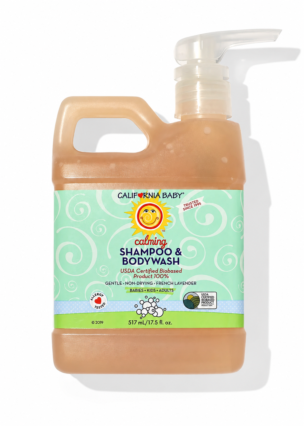 California Baby Calming Shampoo & Bodywash – Lavender & Clary Sage