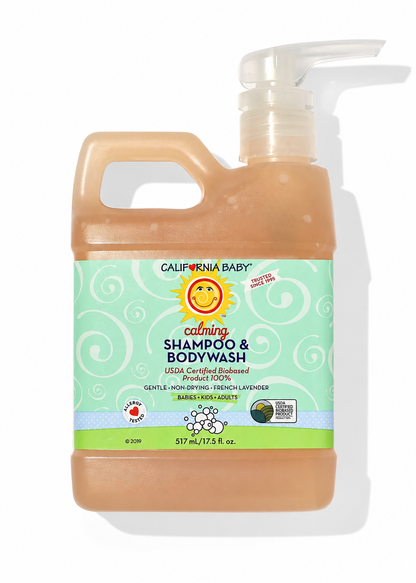 California Baby Calming Shampoo & Bodywash – Lavender & Clary Sage