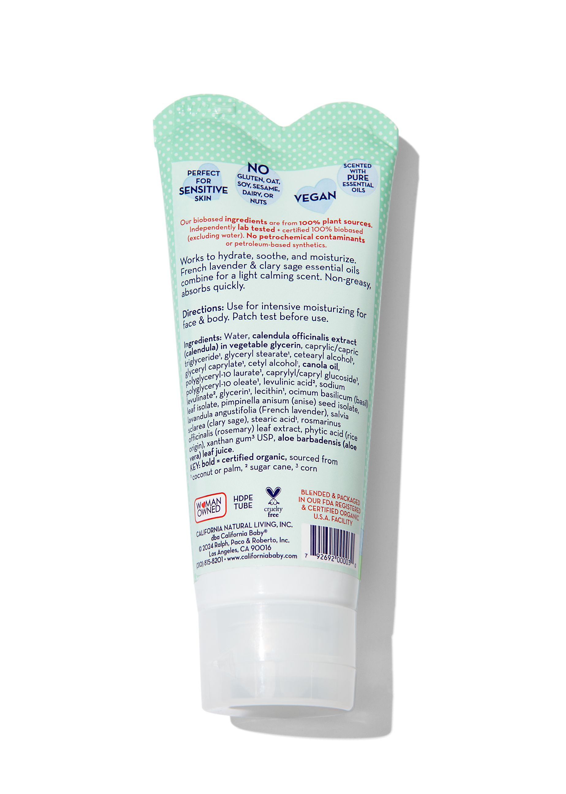 Calming™ Cream by California Baby, product view 2