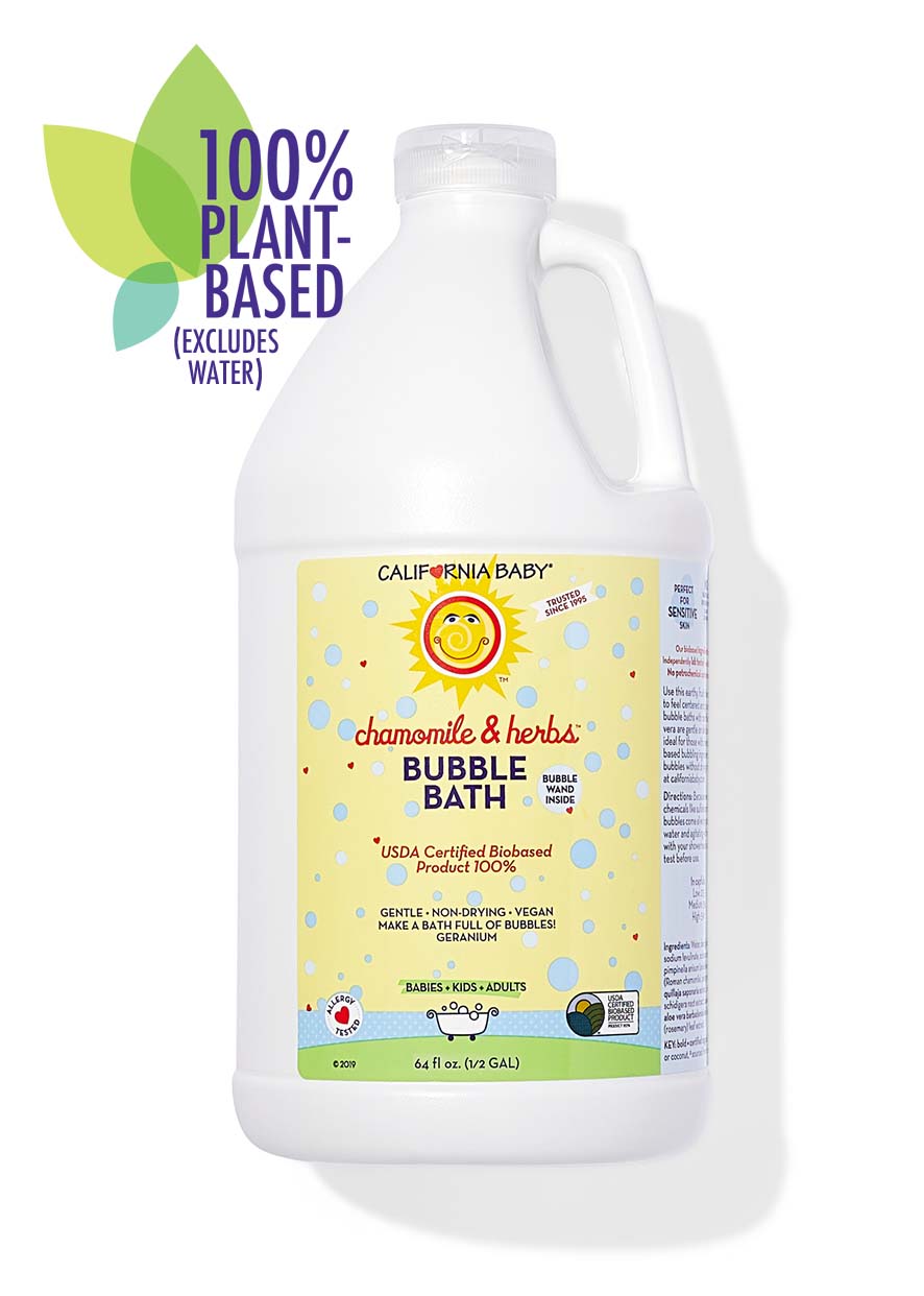 Chamomile & Herbs™ Bubble Bath by California Baby, product view 2