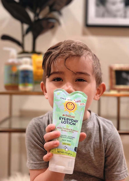 California Kids® #chillax™ Everyday Lotion by California Baby, product view 3