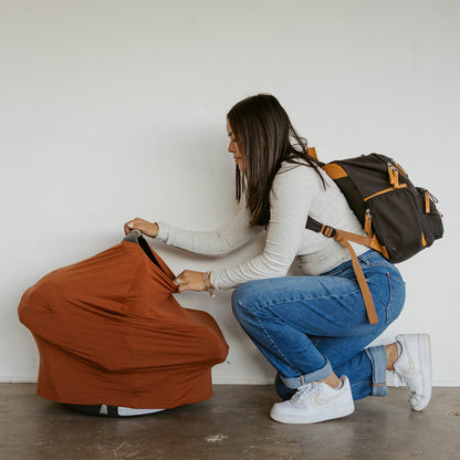 Multi-use Cover, Clay by Parker Baby Co., product view 2