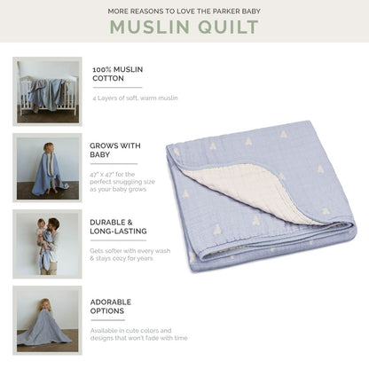 Dove Quilt by Parker Baby Co., product view 3